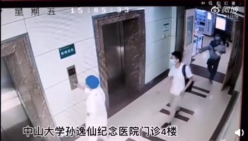 帥！廣州醫生抱患者1分鐘跑下4層樓送急救