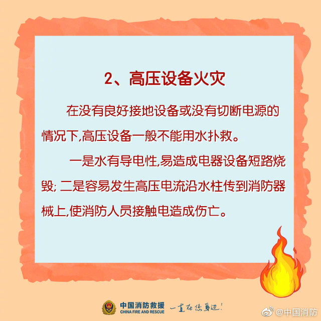 家庭消防科普：哪些火災(zāi)不能用水撲滅？(圖3)